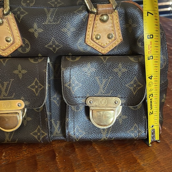 Louis Vuitton Manhattan Top Handle Vintage Authentic - Picture 15 of 16